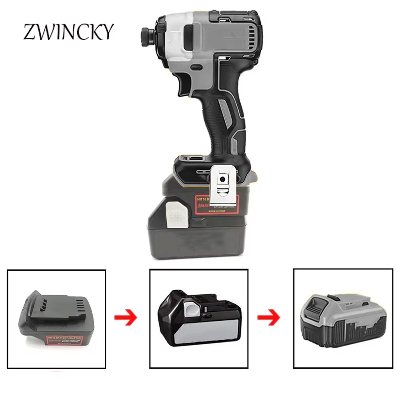 Power Tools Hitachi - Адаптер-конвертер ZWINCKY для использования с литий-ионными