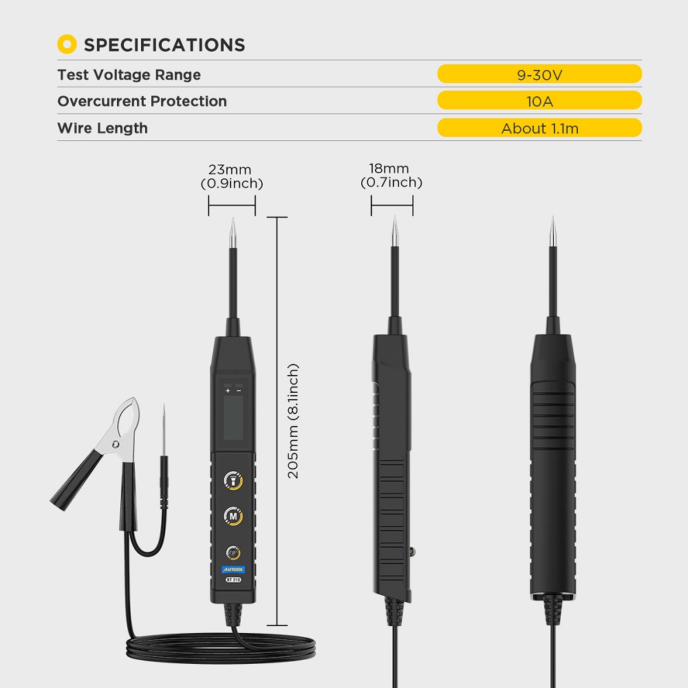 Power Tools Voltage - AUTOOL Новый диагностический инструмент BT210 для