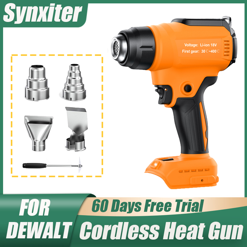 Heat Gun Variable - Беспроводной тепловой пистолет для Dewalt, аккумулятор