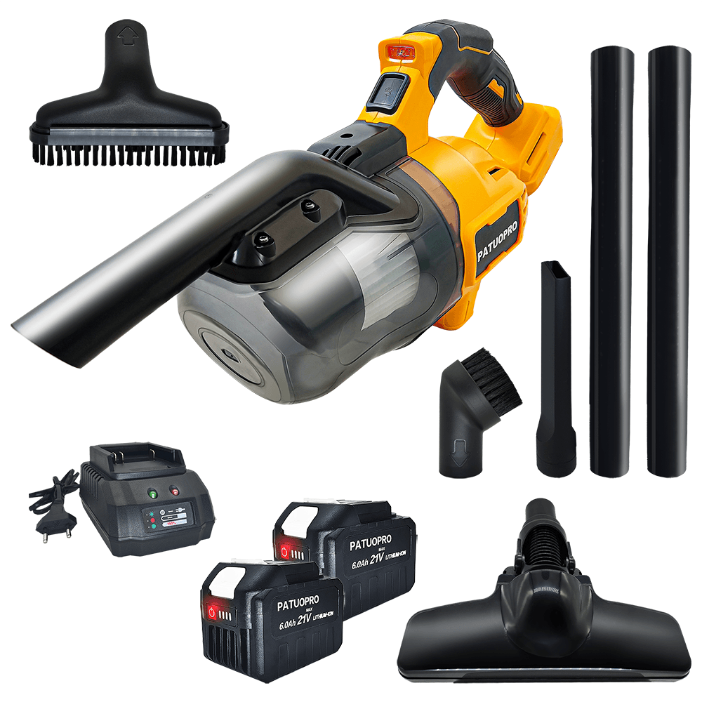 Power Tools Universal Battery - Беспроводной электрический пылесос PATUOPRO, бесщеточный, перезаряжаемый,