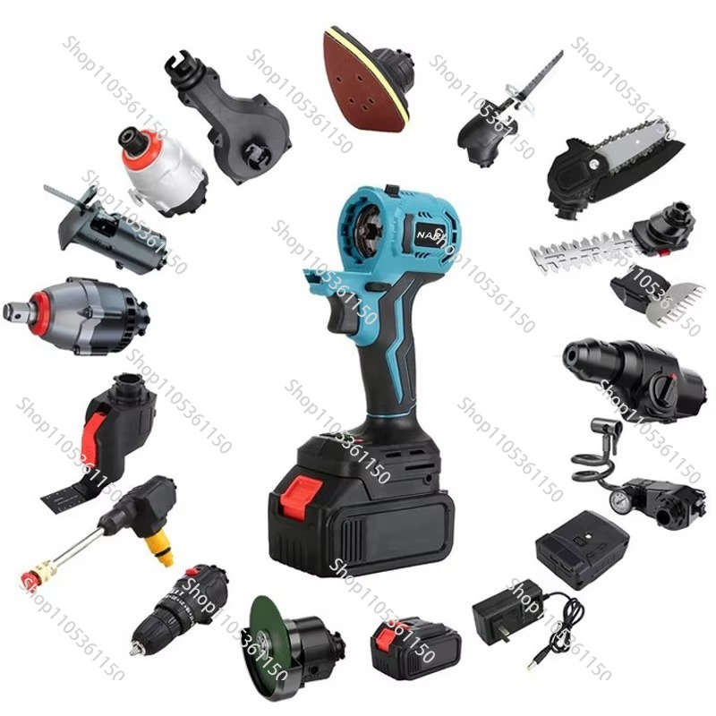 Power Tools Makita Set - Беспроводной многофункциональный набор электроинструментов для дома
