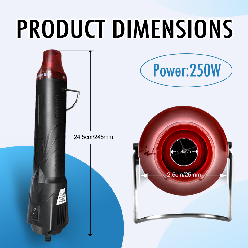 220 В термовоздушный пистолет, – обзор и цена Heat Gun Variable