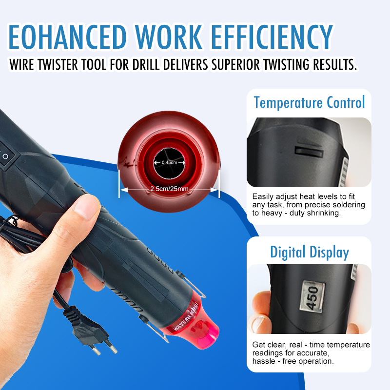 220 В термовоздушный пистолет, – обзор и цена Heat Gun Variable