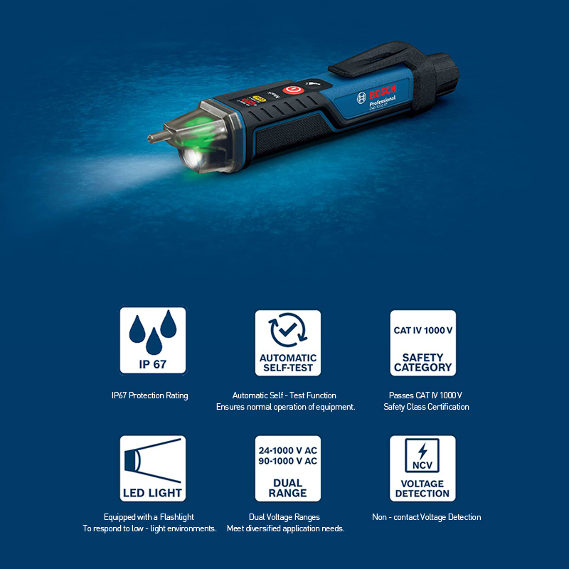 Тестер напряжения BOSCH PRO GV – обзор и цена Power Tools Voltage