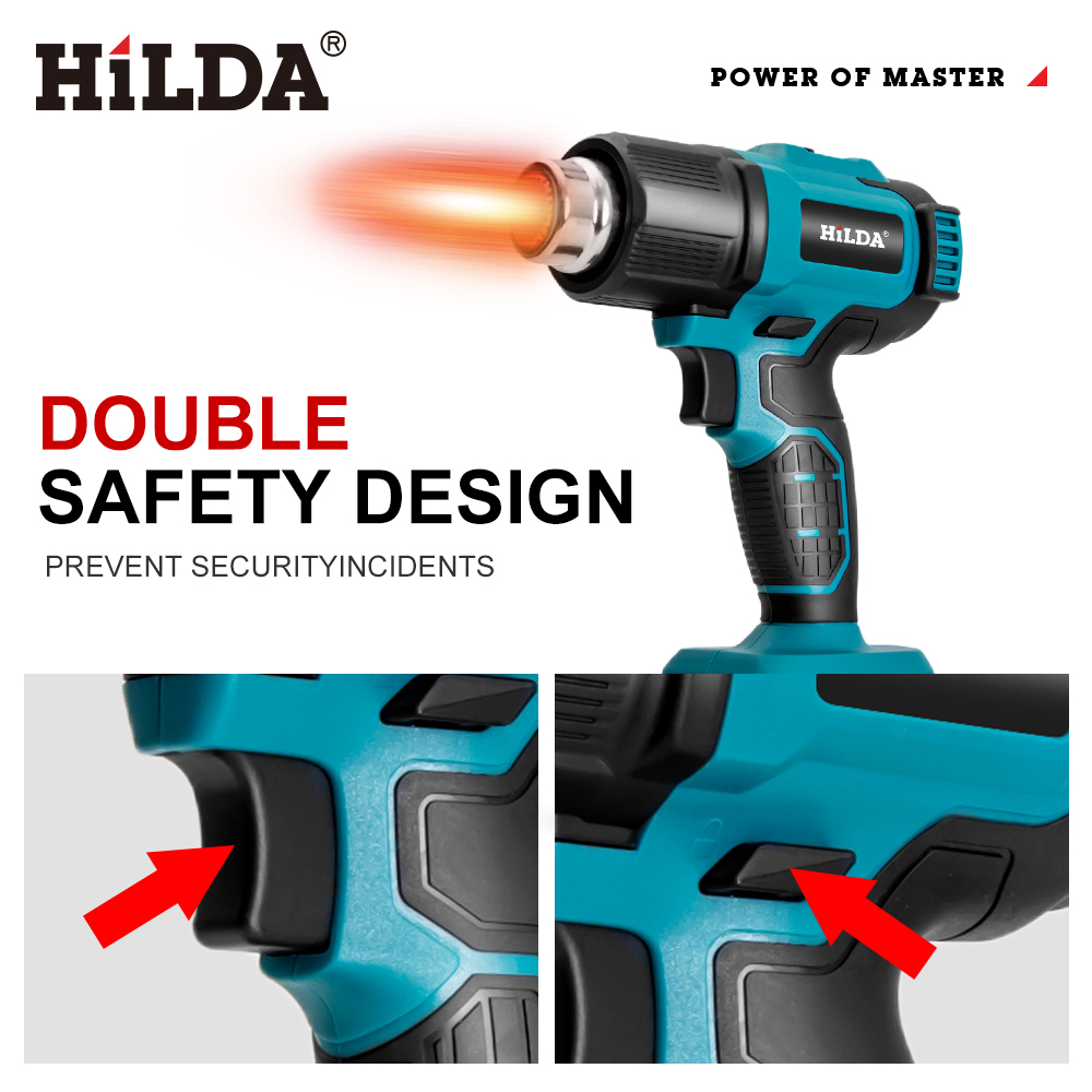 Термофен HILDA ручной, с регул – обзор и цена Heat Gun Variable
