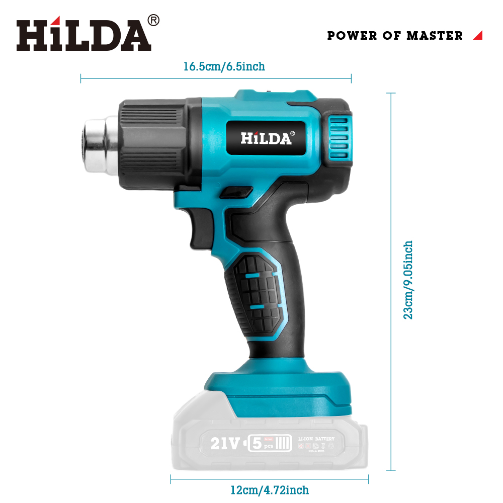 Термофен HILDA ручной, с регул – обзор и цена Heat Gun Variable