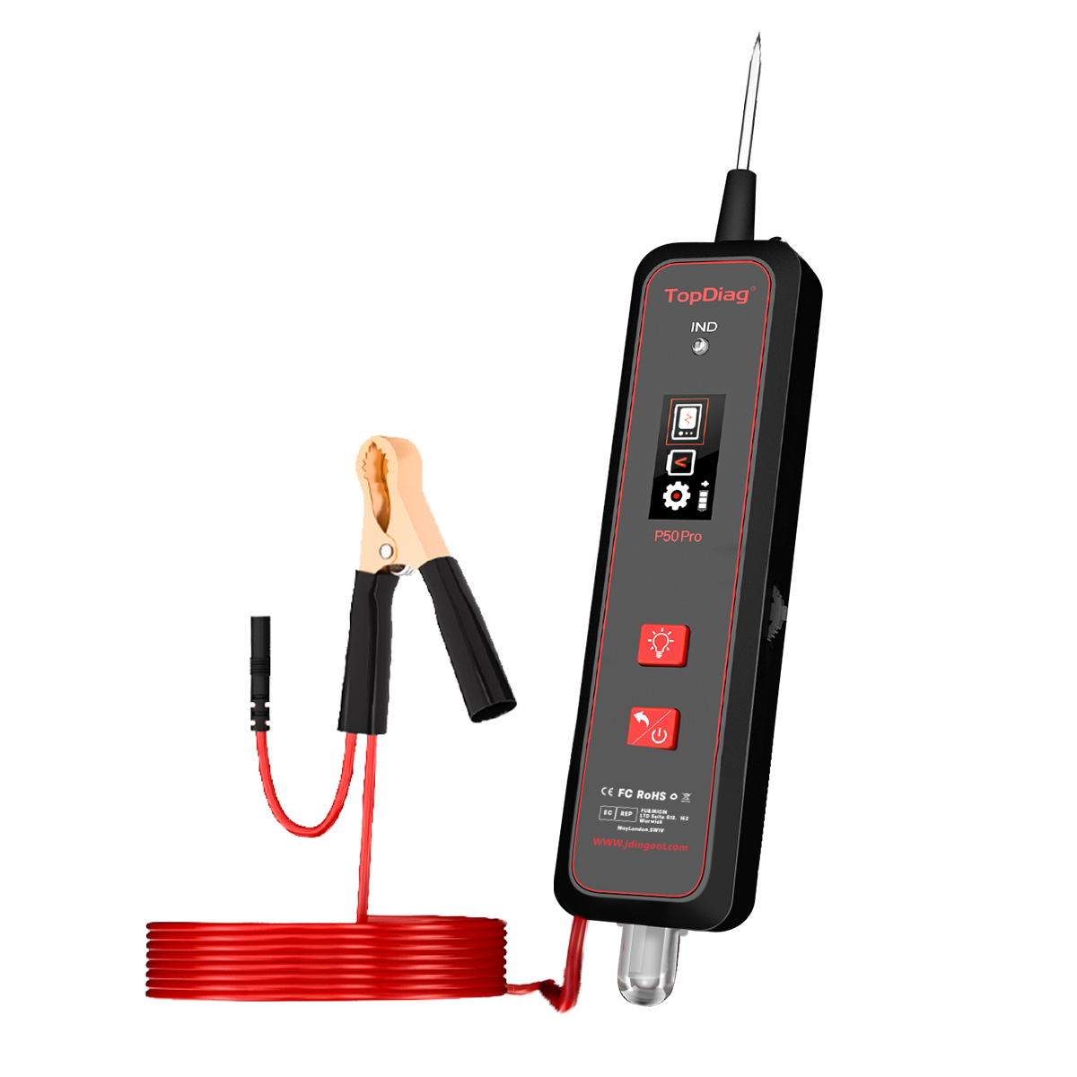 Тестер автомобильных цепей P50 – обзор и цена Power Tools Voltage