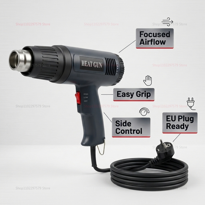 Новый термофен 2026 года, 2500 – обзор и цена Heat Gun Variable