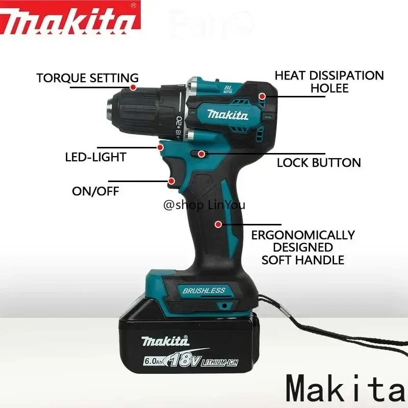 100% оригинальный аккумулятор  – обзор и цена Power Tools Makita Set