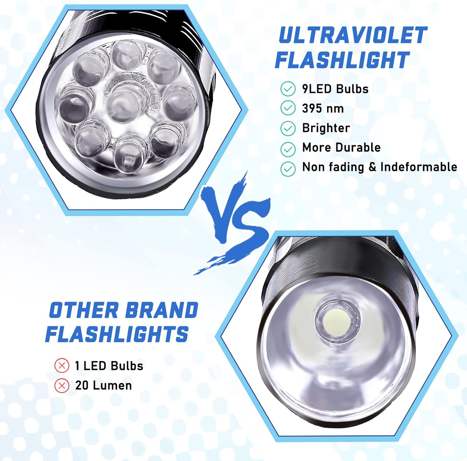 9LED фонарик УФ-лампа для отве – обзор и цена Power Tools Aldi