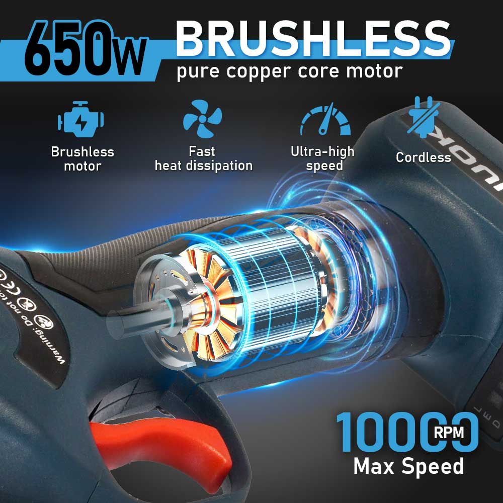 Электрические бесщеточные сека – обзор и цена Power Tools Universal Battery