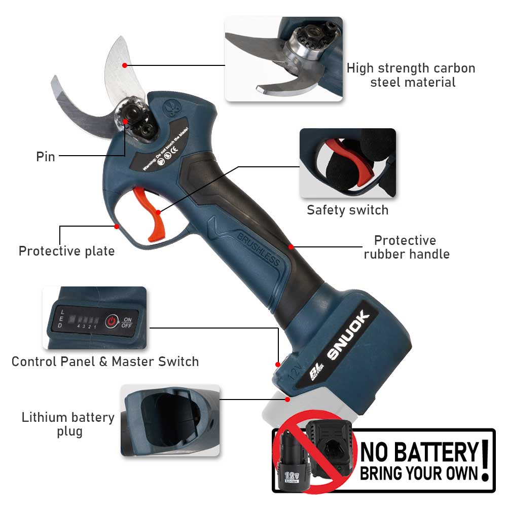 Электрические бесщеточные сека – обзор и цена Power Tools Universal Battery